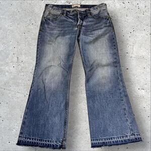 Free People Bootcut Denim Jeans Womens Size 27 Blue Medium Wash